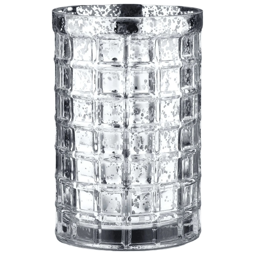 Mercury Glass Vase/Candle Holder